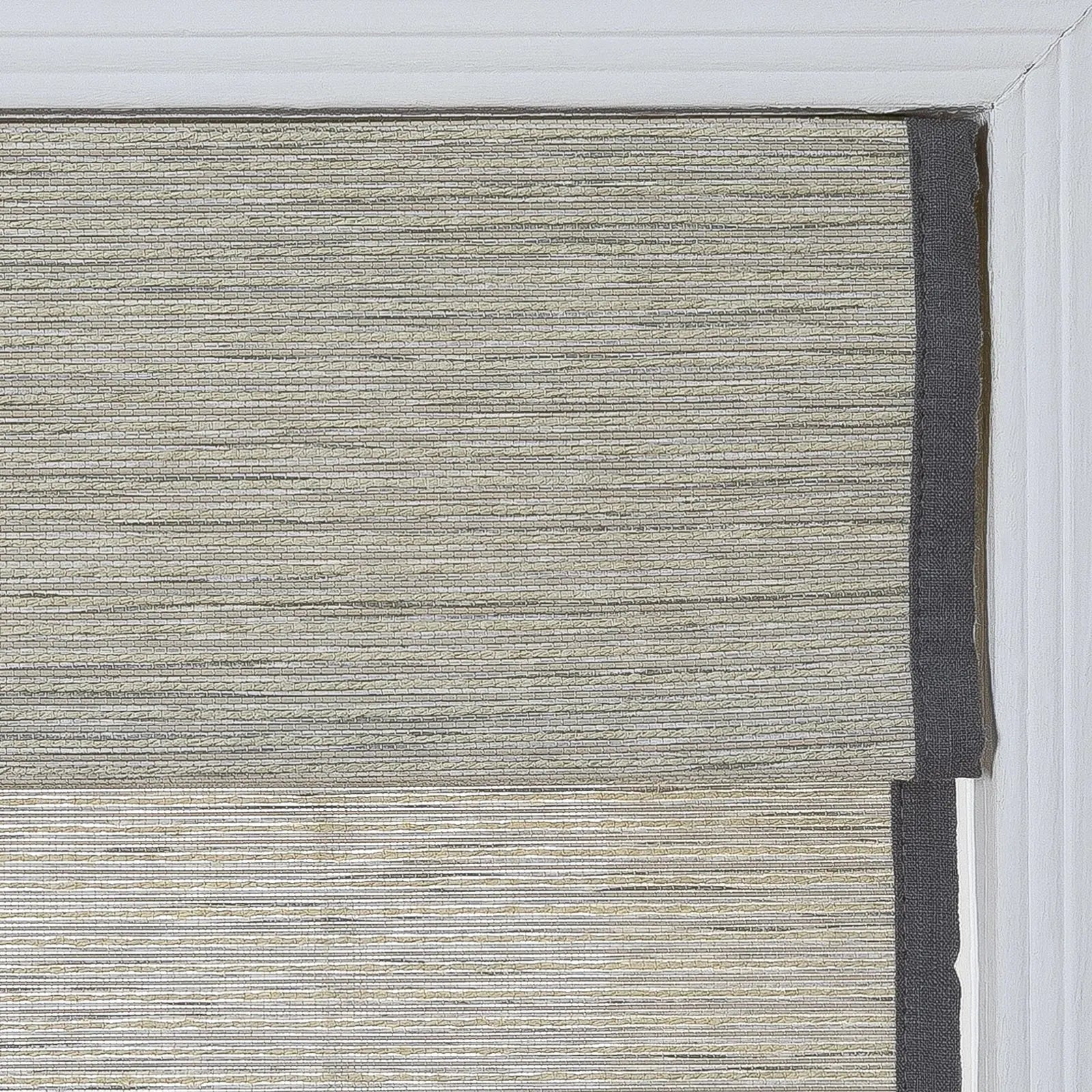 Rae Natural Ramie Flax Woven Wood Blinds - Series C-?-TWOPAGES CURTAINS