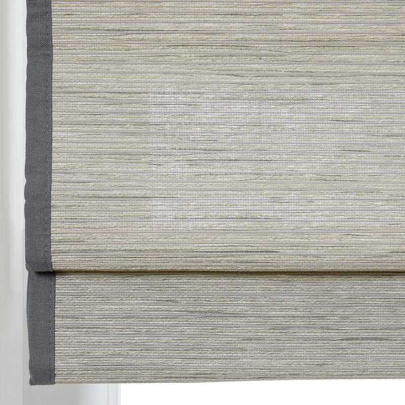 Rae Natural Ramie Flax Woven Wood Blinds - Series C-?-TWOPAGES CURTAINS