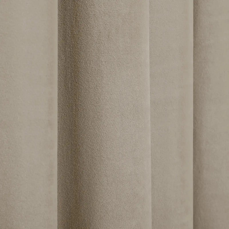 Tavis Premium Velvet Curtain Pleated-?-TWOPAGES