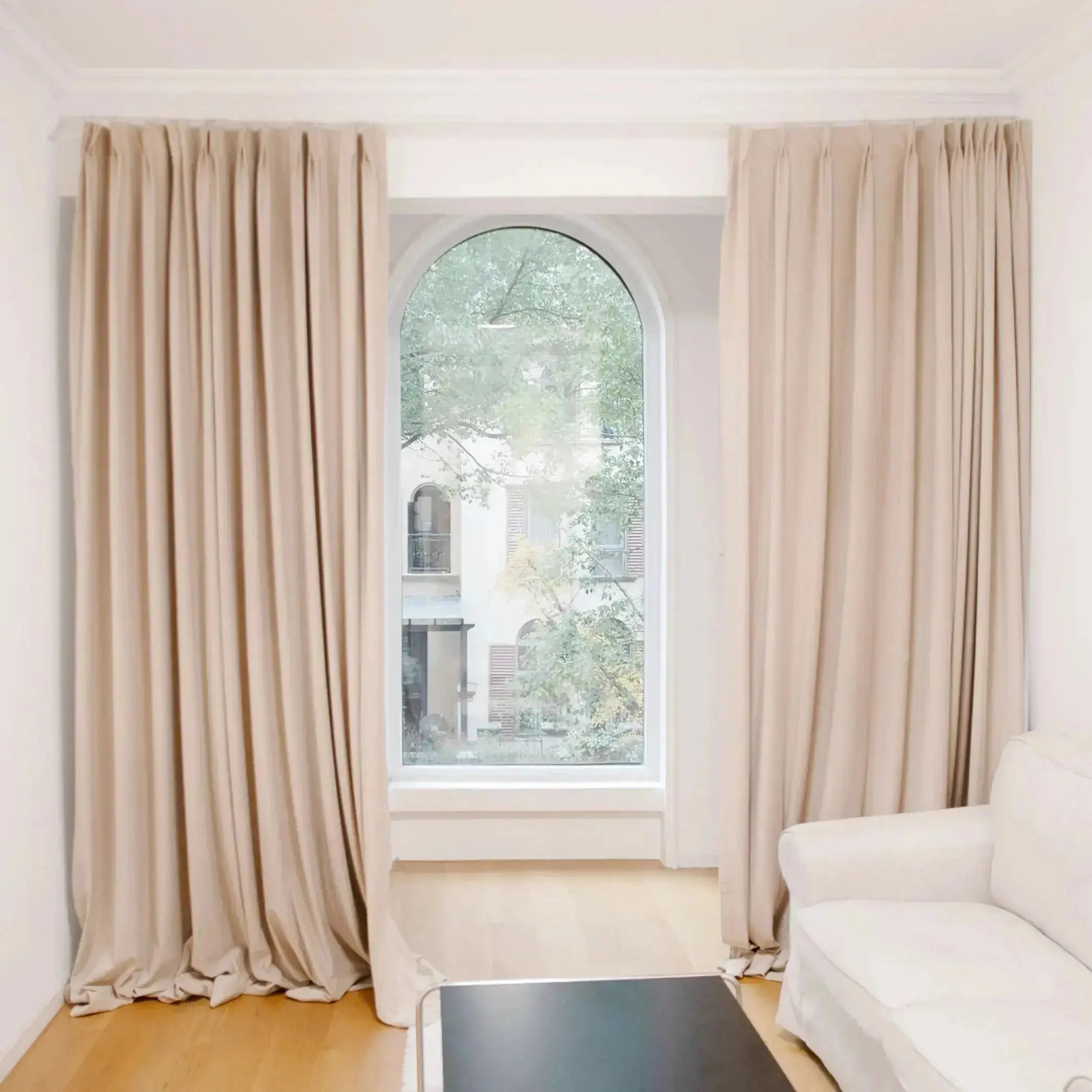 Tavis Premium Velvet Curtain Pleated-?-TWOPAGES
