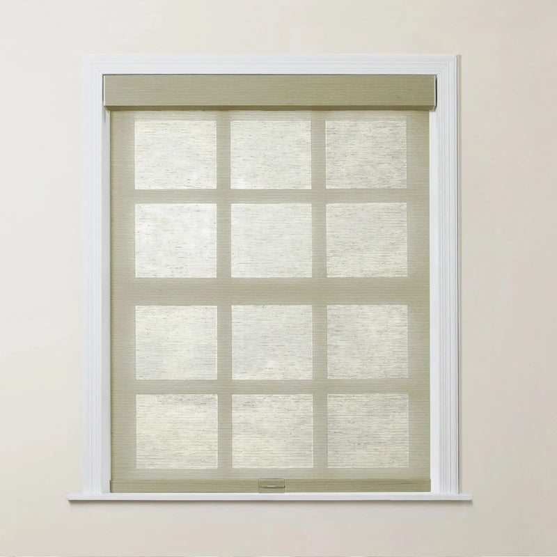 Rae Natural Jute Woven Wood Roller Blinds Cordless-?-TWOPAGES