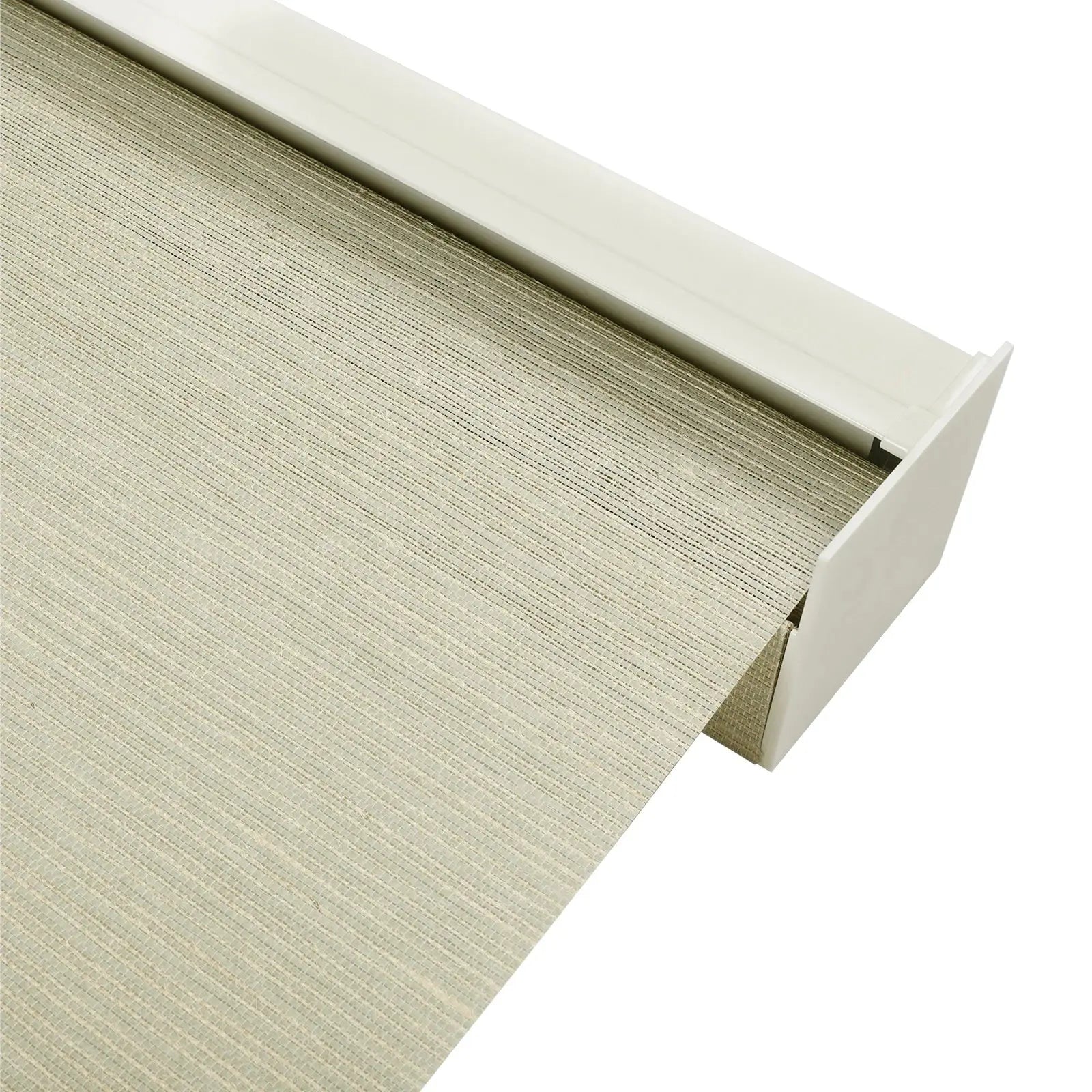 Rae Natural Jute Woven Wood Roller Blinds Cordless-?-TWOPAGES
