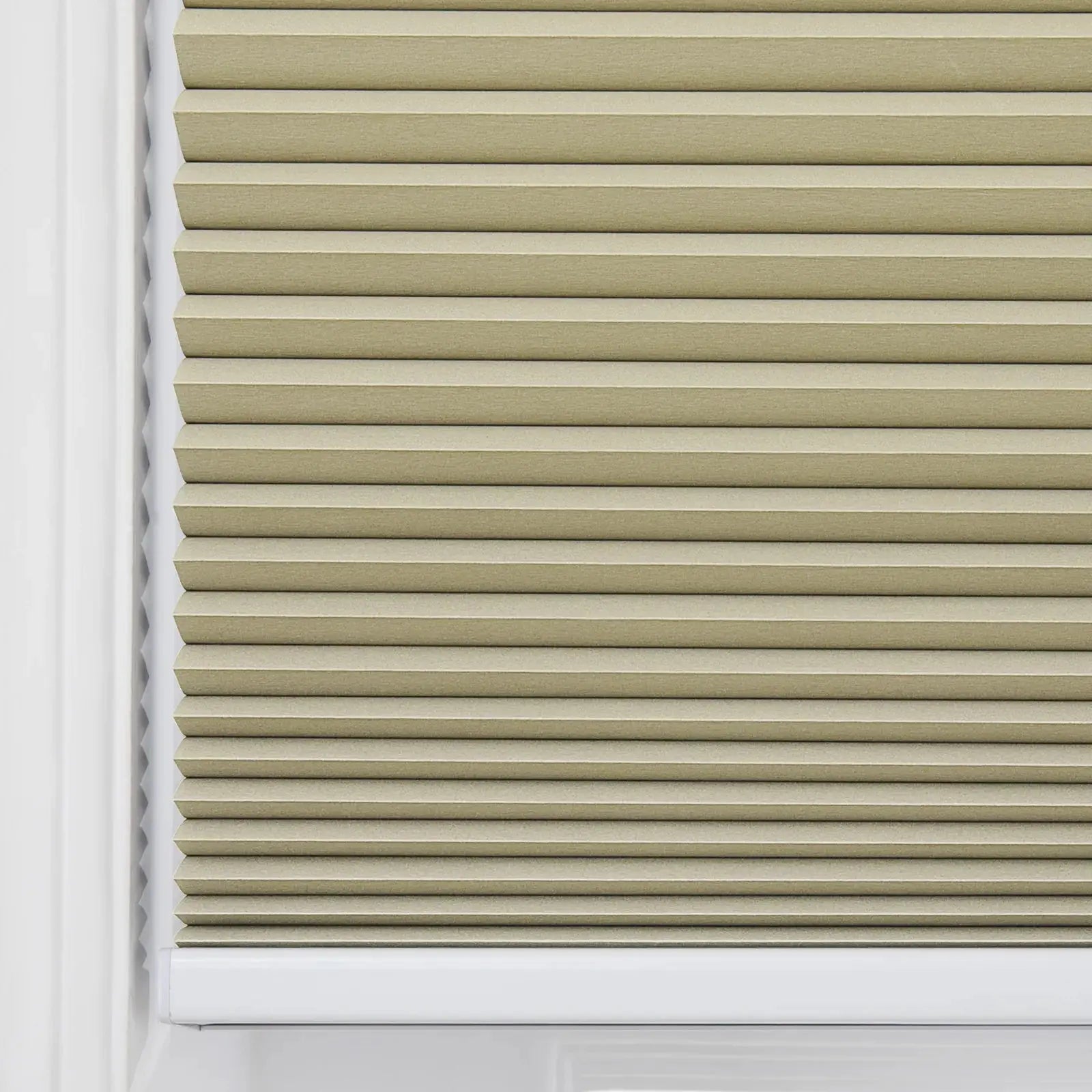Aura No-Drill Blackout Cellular Window Blinds Cordless-?-TWOPAGES