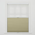 Aura No-Drill Day Night Blackout Cellular Window Blinds Cordless