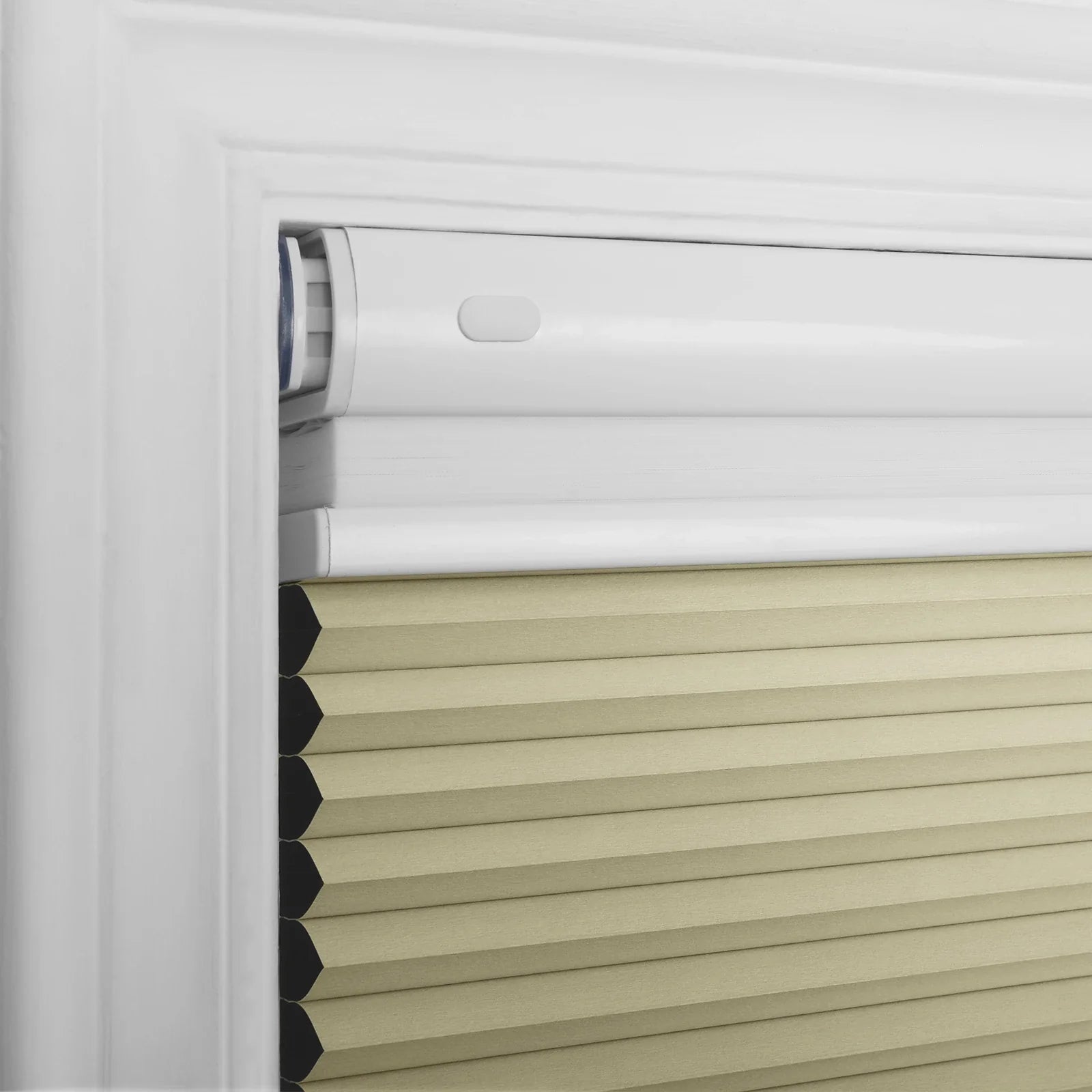 Aura No-Drill Day Night Blackout Cellular Window Blinds Cordless