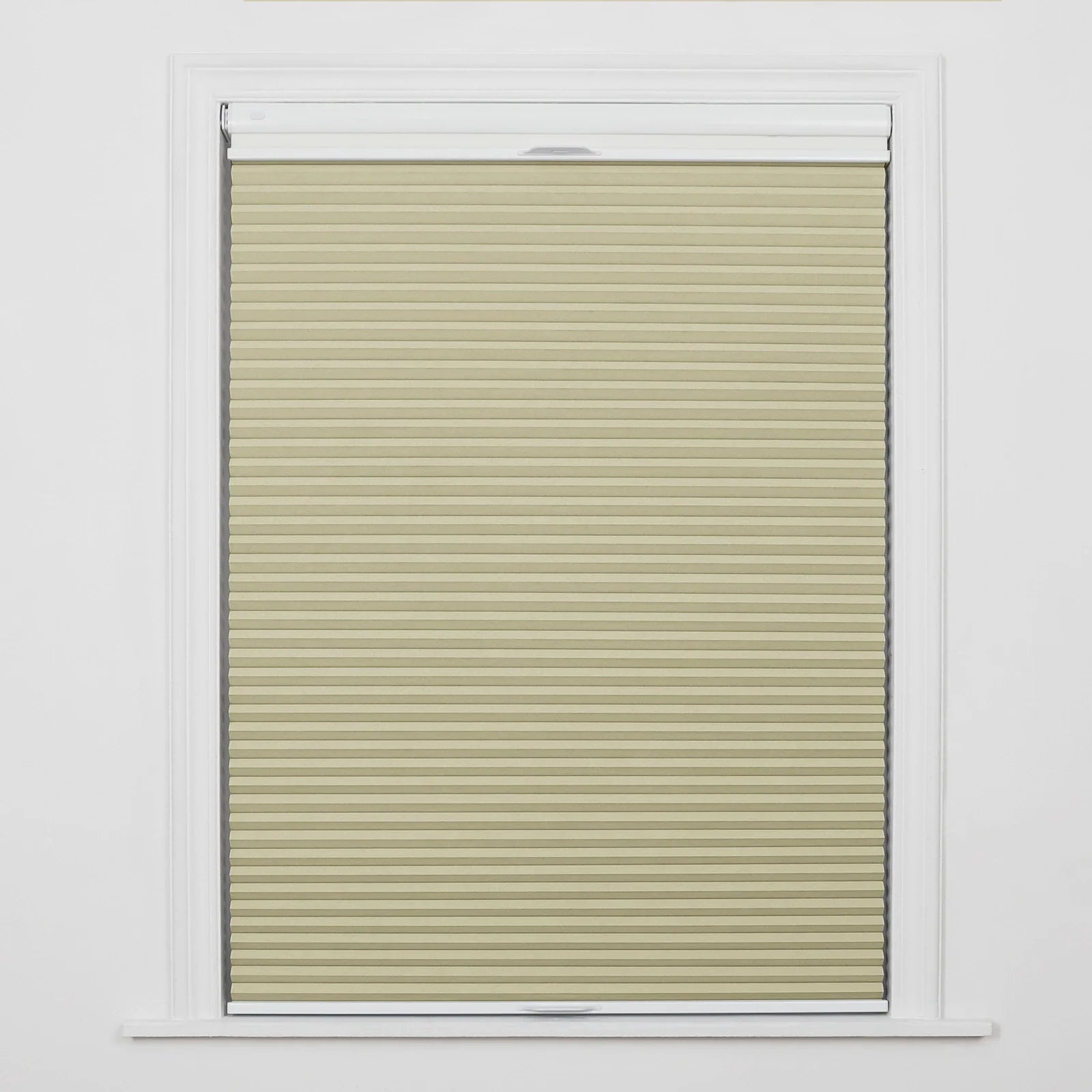 Aura No-Drill Day Night Blackout Cellular Window Blinds Cordless