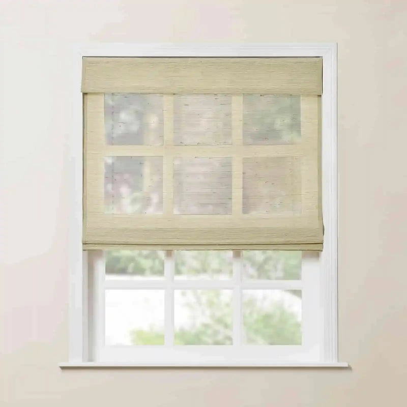 Rae Natural Ramie Bamboo Woven Blinds - Series P?-TWOPAGES CURTAINS