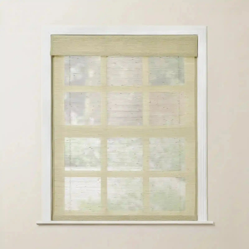 Rae Motorized Window Blinds Bamboo Woven - Series P?-TWOPAGES CURTAINS