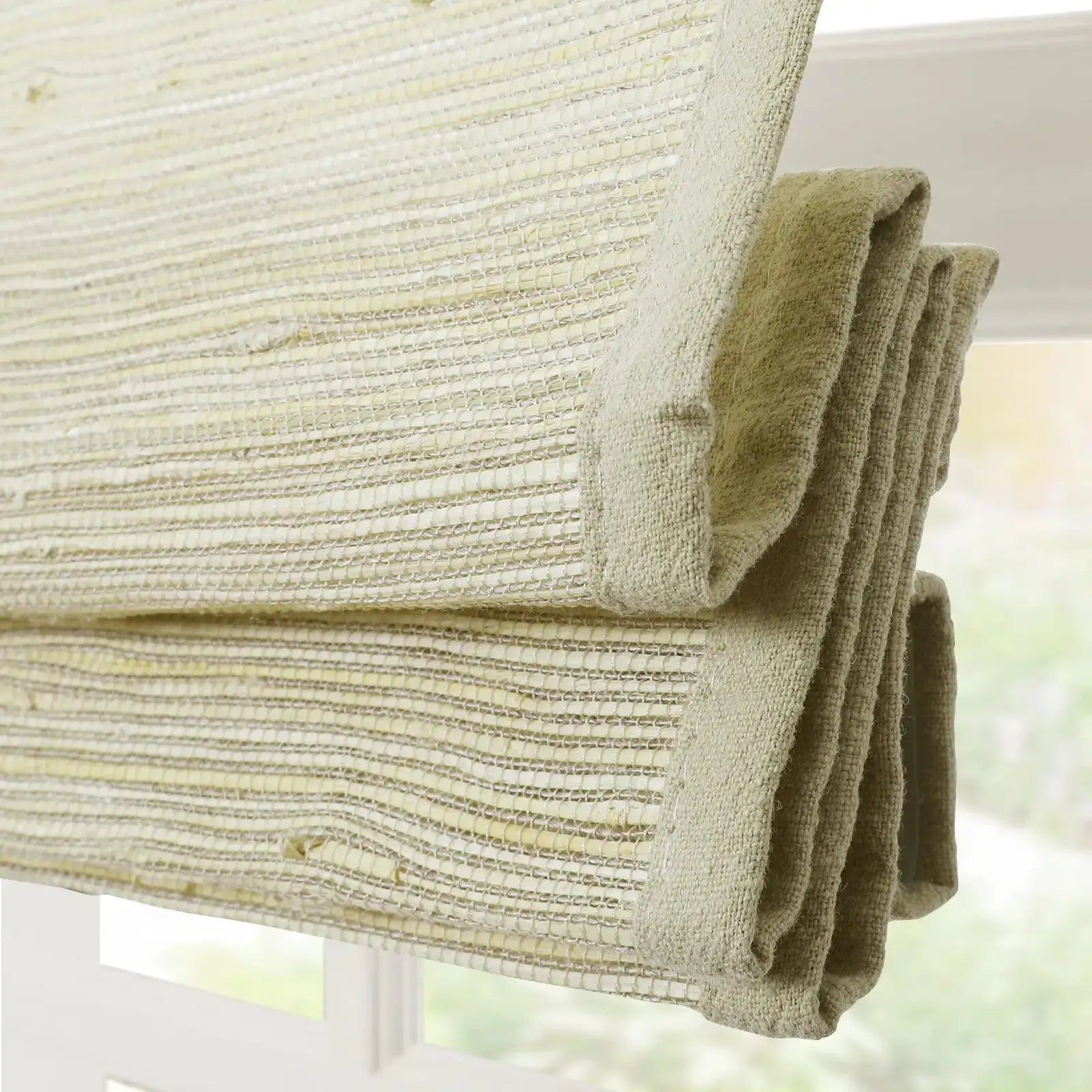 Rae Natural Ramie Bamboo Woven Blinds - Series P-?-TWOPAGES CURTAINS