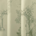 MS. MAVERICK MUSE x TWOPAGES Pastoral Printed Linen Cotton Pleated Curtains