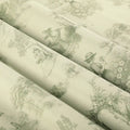 MS. MAVERICK MUSE x TWOPAGES Pastoral Printed Linen Cotton Pleated Curtains