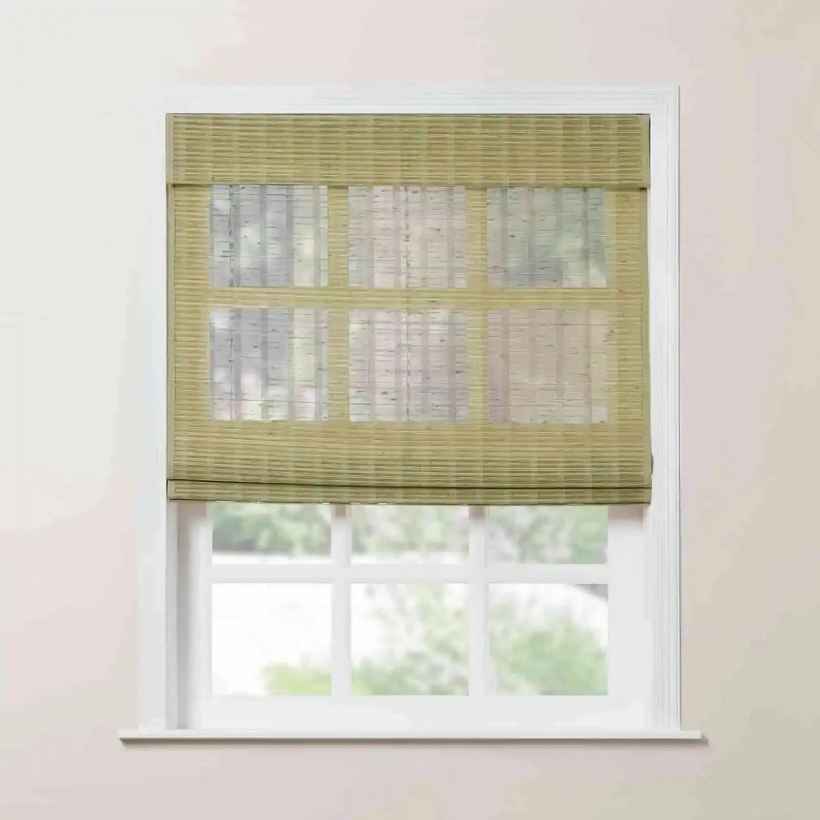 Rae Natural Ramie Bamboo Woven Blinds - Series P?-TWOPAGES CURTAINS