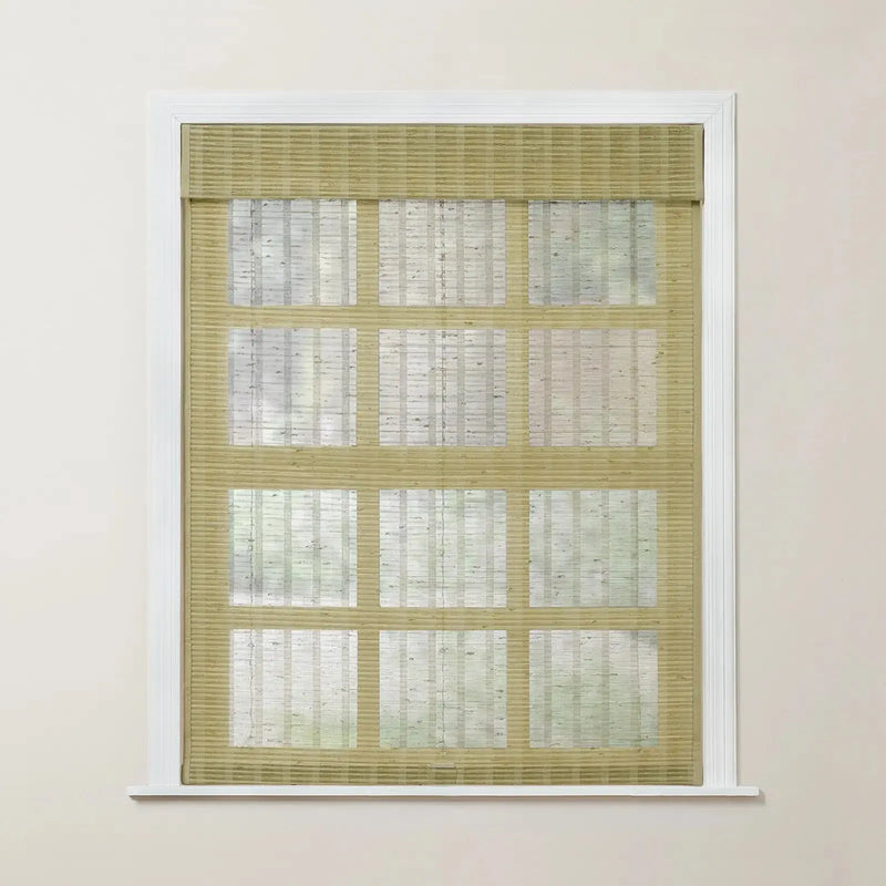 Rae Motorized Window Blinds Bamboo Woven - Series P?-TWOPAGES CURTAINS