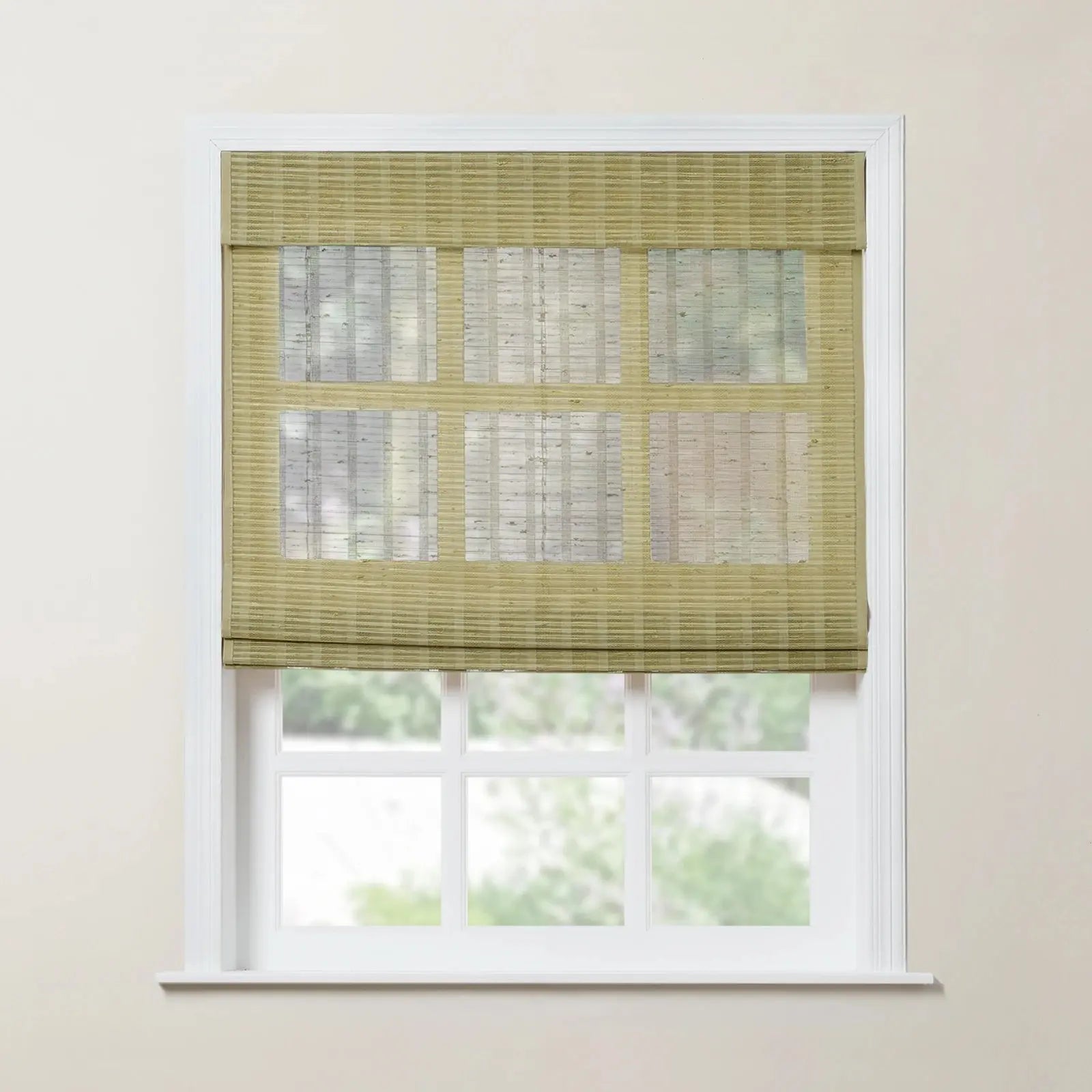 Rae Natural Ramie Bamboo Woven Blinds - Series P-?-TWOPAGES CURTAINS