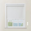 Alvin Motorized Linen Blackout Roller Blind