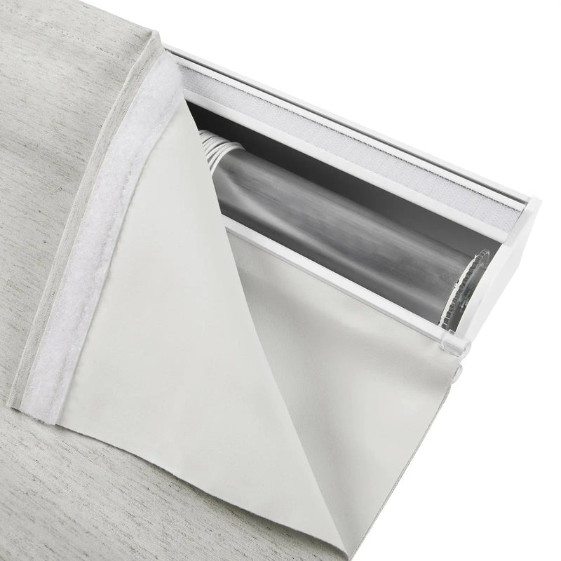Alvin Motorized Linen Blackout Roman Blind?-TWOPAGES