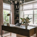Liz Linen Roman Shade Cordless- -TWOPAGES