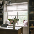 Motorized Roman Shade Cordless- -TWOPAGES