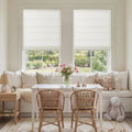 Custom Flat Fold Roman Shade Cordless- -TWOPAGES
