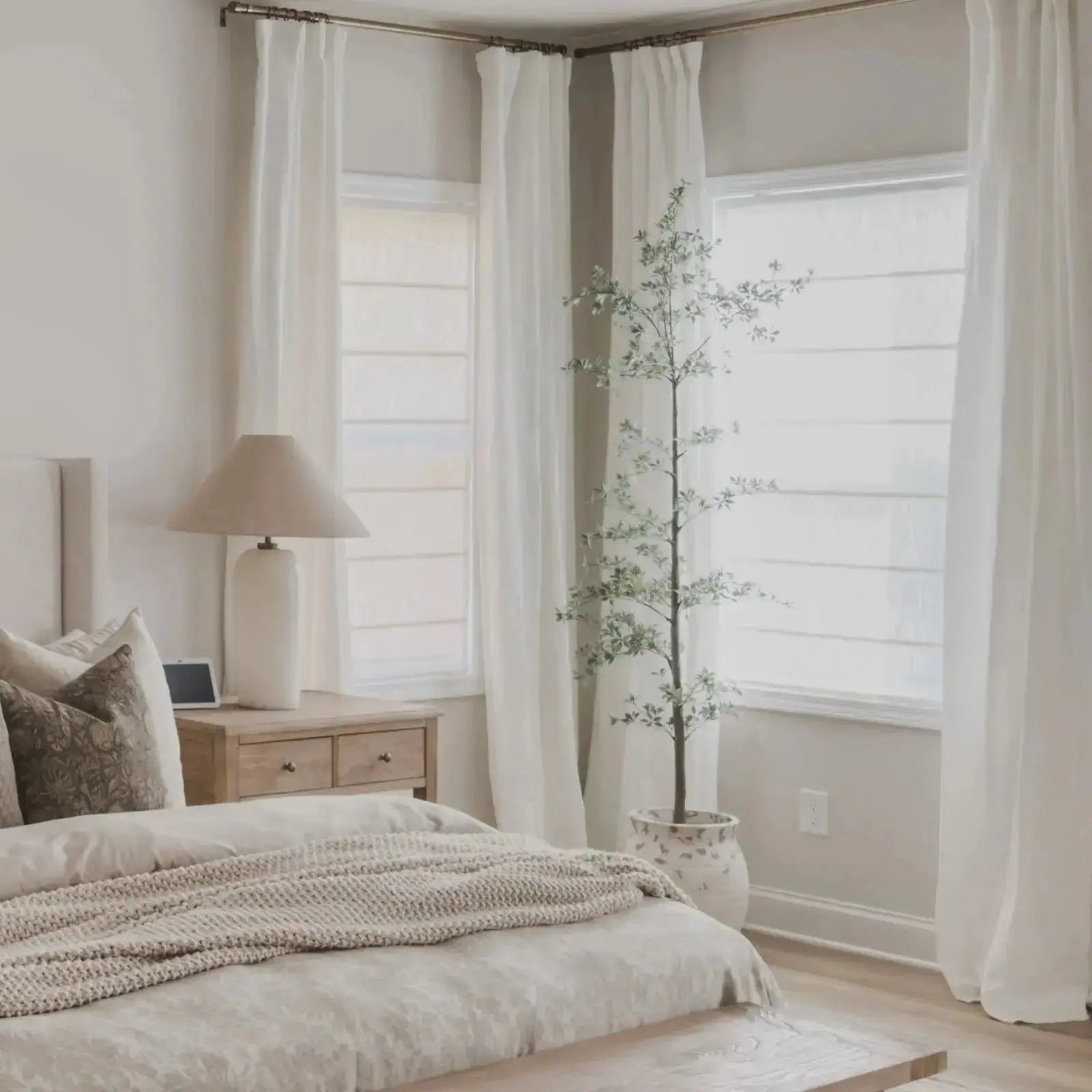 Liz Linen Roman Shade Cordless -TWOPAGES
