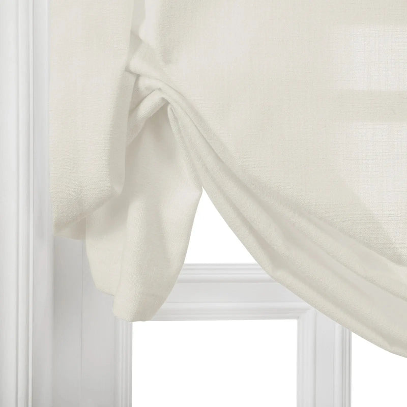 Isabella Cotton Tulip Roman Shade Cord Lift- -TWOPAGES