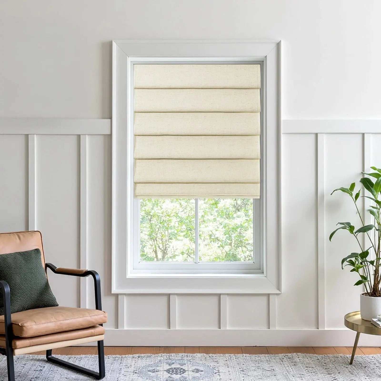Custom Deco Fold Roman Shade Cordless -TWOPAGES