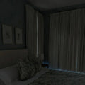 Liz Linen Blackout Curtains Pleated Drapery- -TWOPAGES