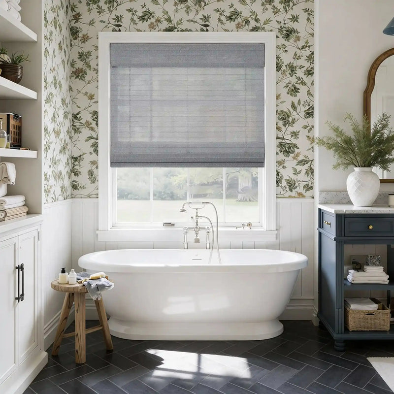 Rae Natural Bamboo Woven Blinds - Series S-?-TWOPAGES CURTAINS