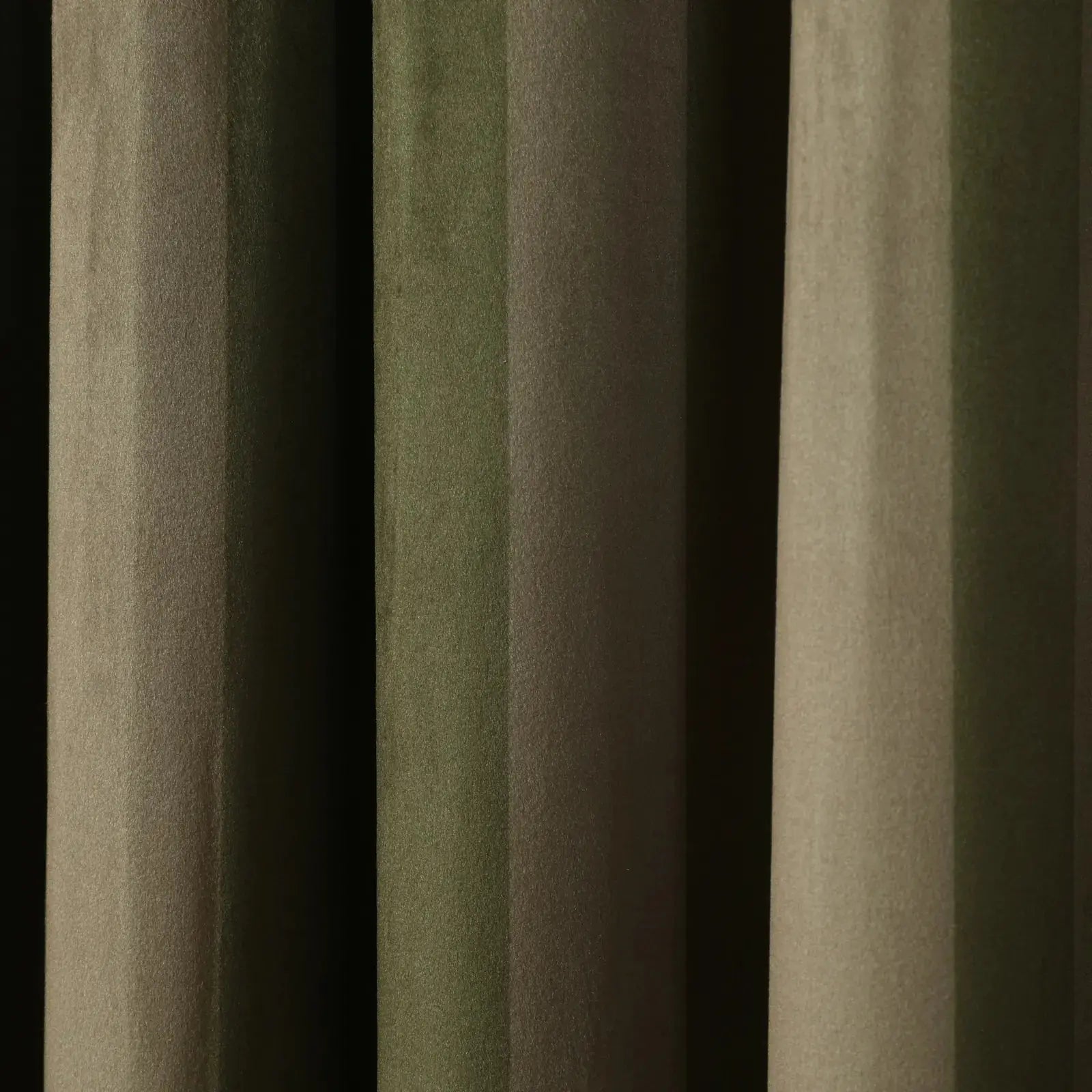 Amy Switzer Printed Velvet Pleated Drapery -TWOPAGES