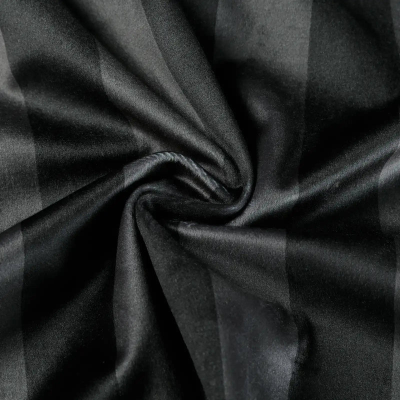 Amy Switzer Printed Velvet Pleated Drapery -TWOPAGES