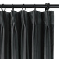 Amy Switzer Printed Velvet Pleated Drapery -TWOPAGES