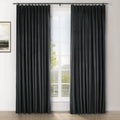 Amy Switzer Printed Velvet Pleated Drapery -TWOPAGES