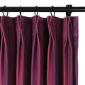 Amy Switzer Printed Velvet Pleated Drapery -TWOPAGES