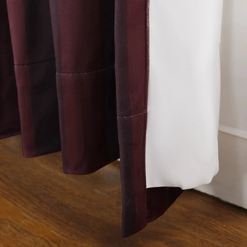 Amy Switzer Printed Velvet Pleated Drapery -TWOPAGES