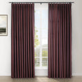 Amy Switzer Printed Velvet Pleated Drapery -TWOPAGES