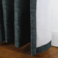 Amy Switzer Printed Velvet Pleated Drapery -TWOPAGES