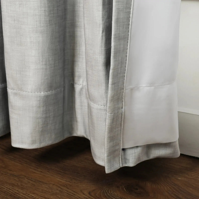 Amy Switzer Printed Velvet Pleated Drapery -TWOPAGES