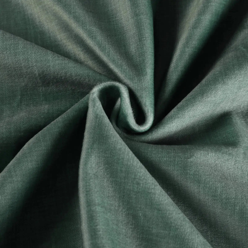 Amy Switzer Printed Velvet Pleated Drapery -TWOPAGES
