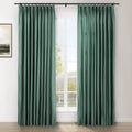 Amy Switzer Printed Velvet Pleated Drapery -TWOPAGES