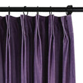 Amy Switzer Printed Velvet Pleated Drapery -TWOPAGES