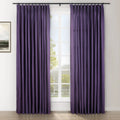 Amy Switzer Printed Velvet Pleated Drapery -TWOPAGES