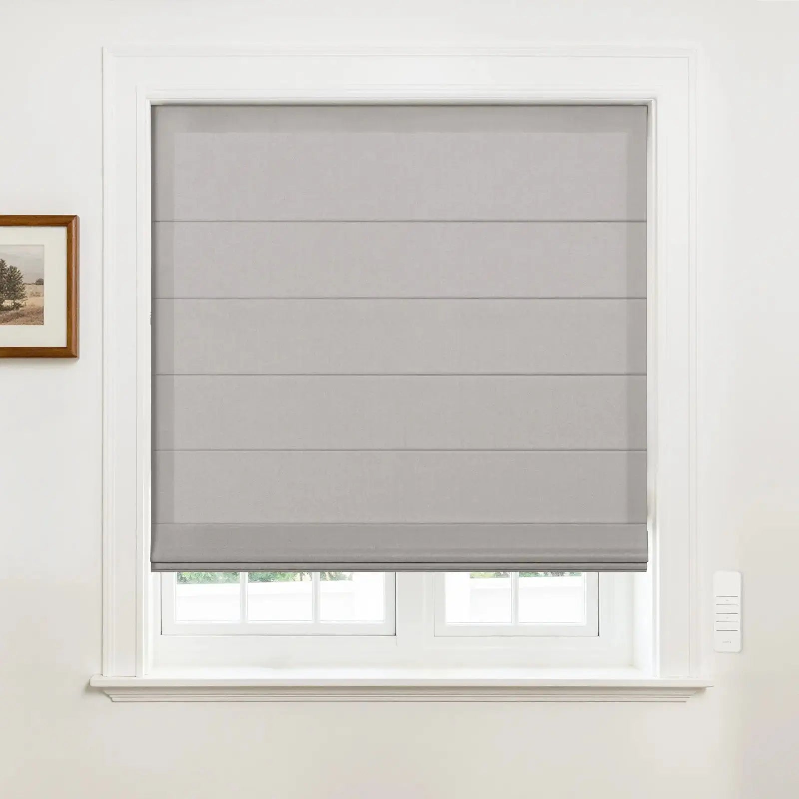 Alvin Motorized Sheer Room Darkening Roller Blind?-TWOPAGES