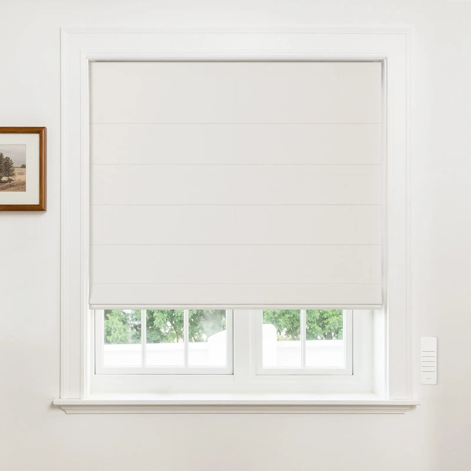 Alvin Motorized Sheer Room Darkening Roller Blind?-TWOPAGES