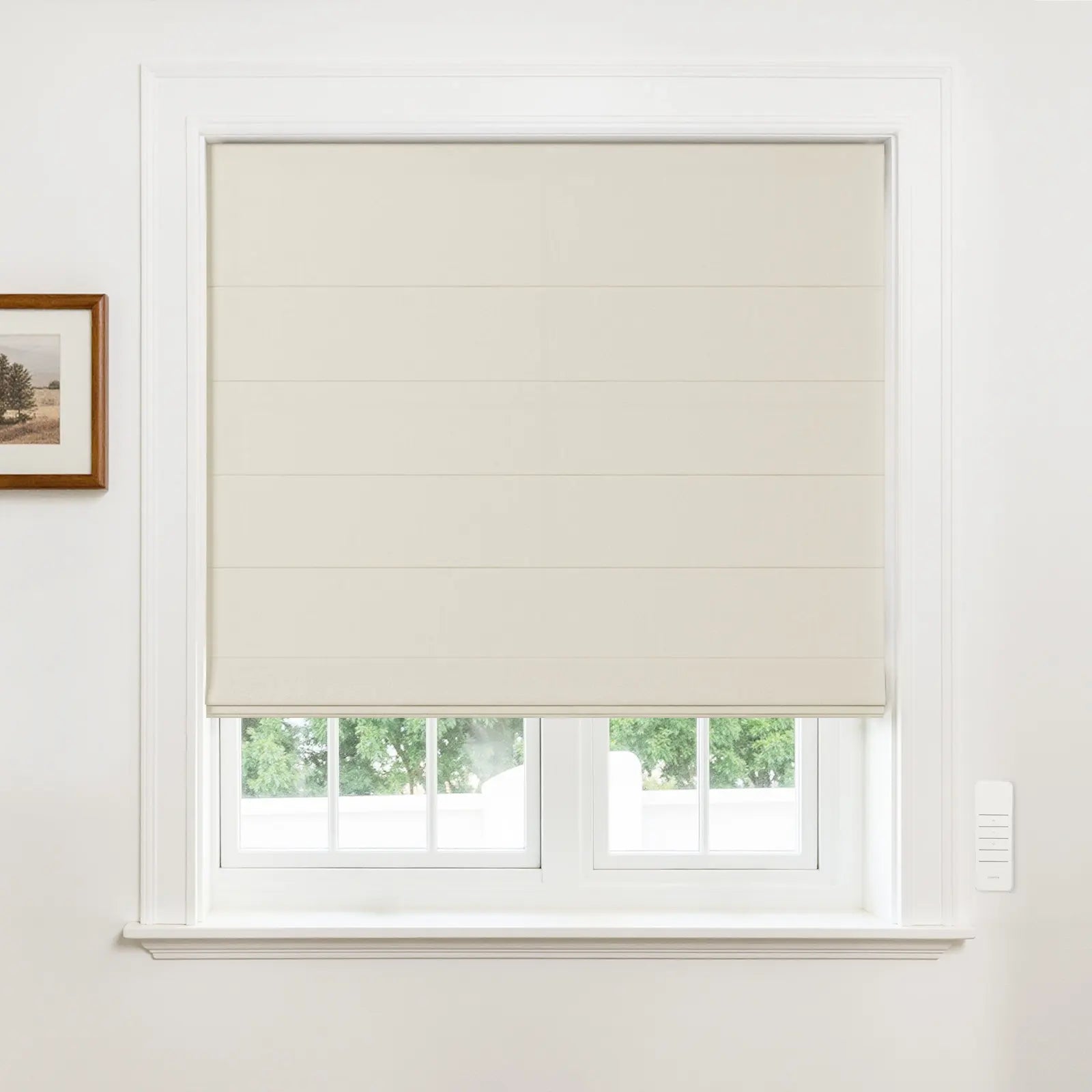 Alvin Motorized Sheer Room Darkening Roller Blind?-TWOPAGES