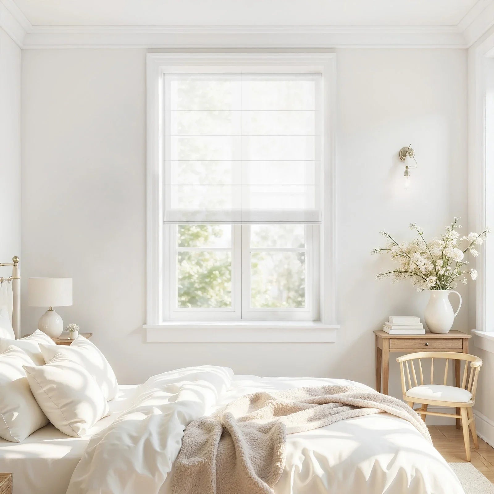 Alvin Motorized Sheer Light Filtering Roller Blind?-TWOPAGES