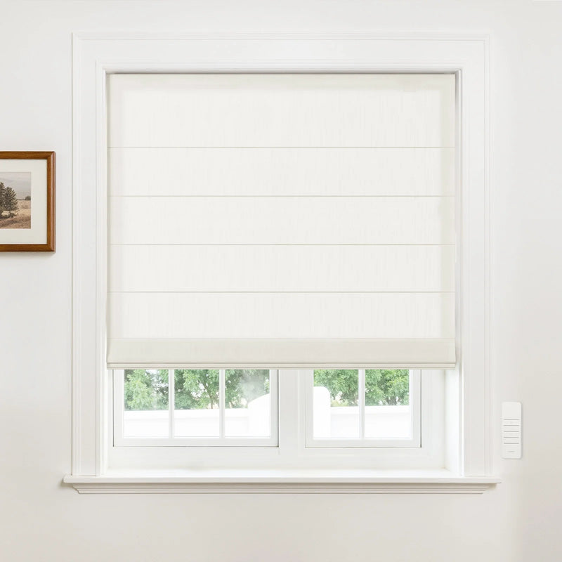 Alvin Motorized Sheer Room Darkening Roller Blind?-TWOPAGES