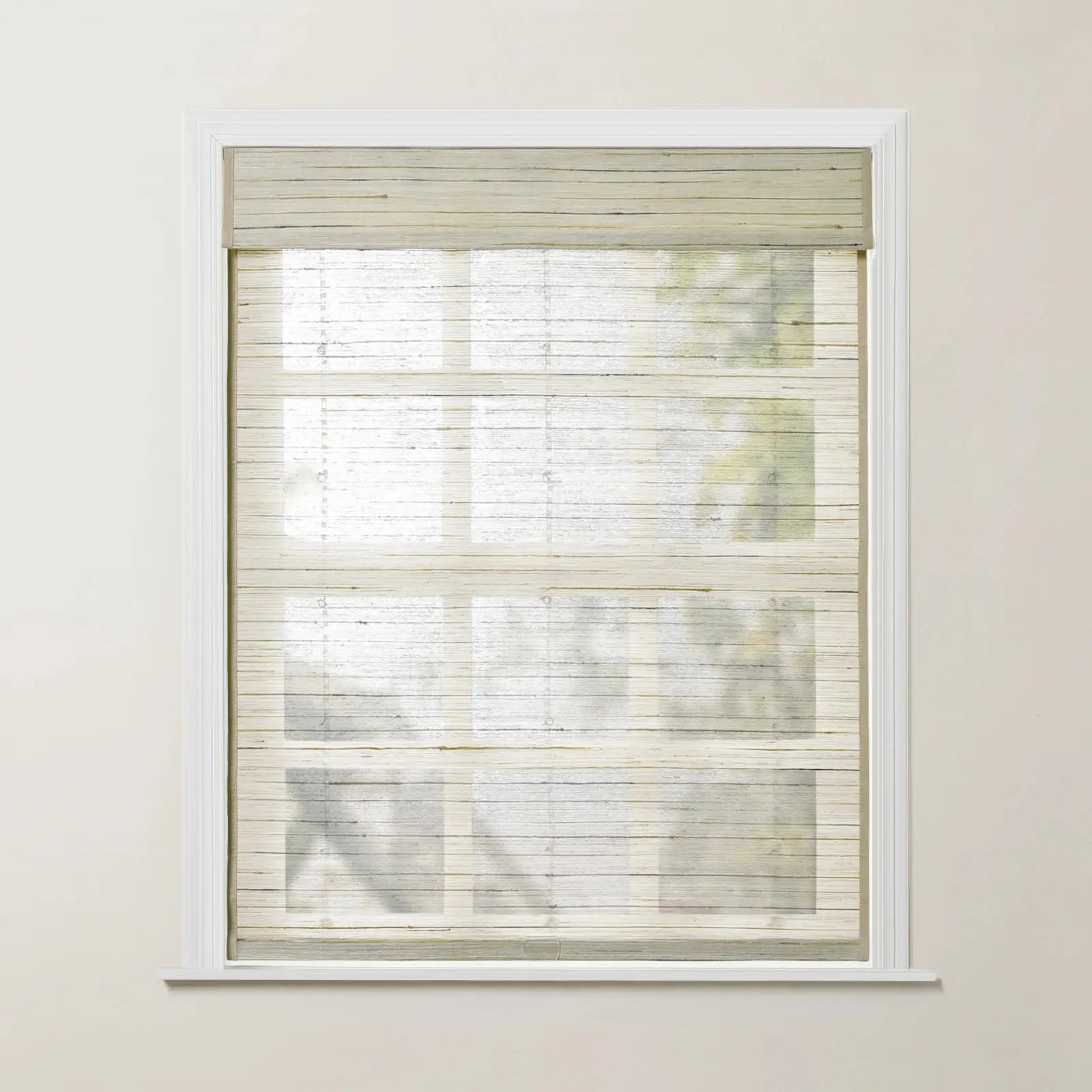 Rae Natural Ramie Jute Woven Wood Blinds - Series D-?-TWOPAGES CURTAINS