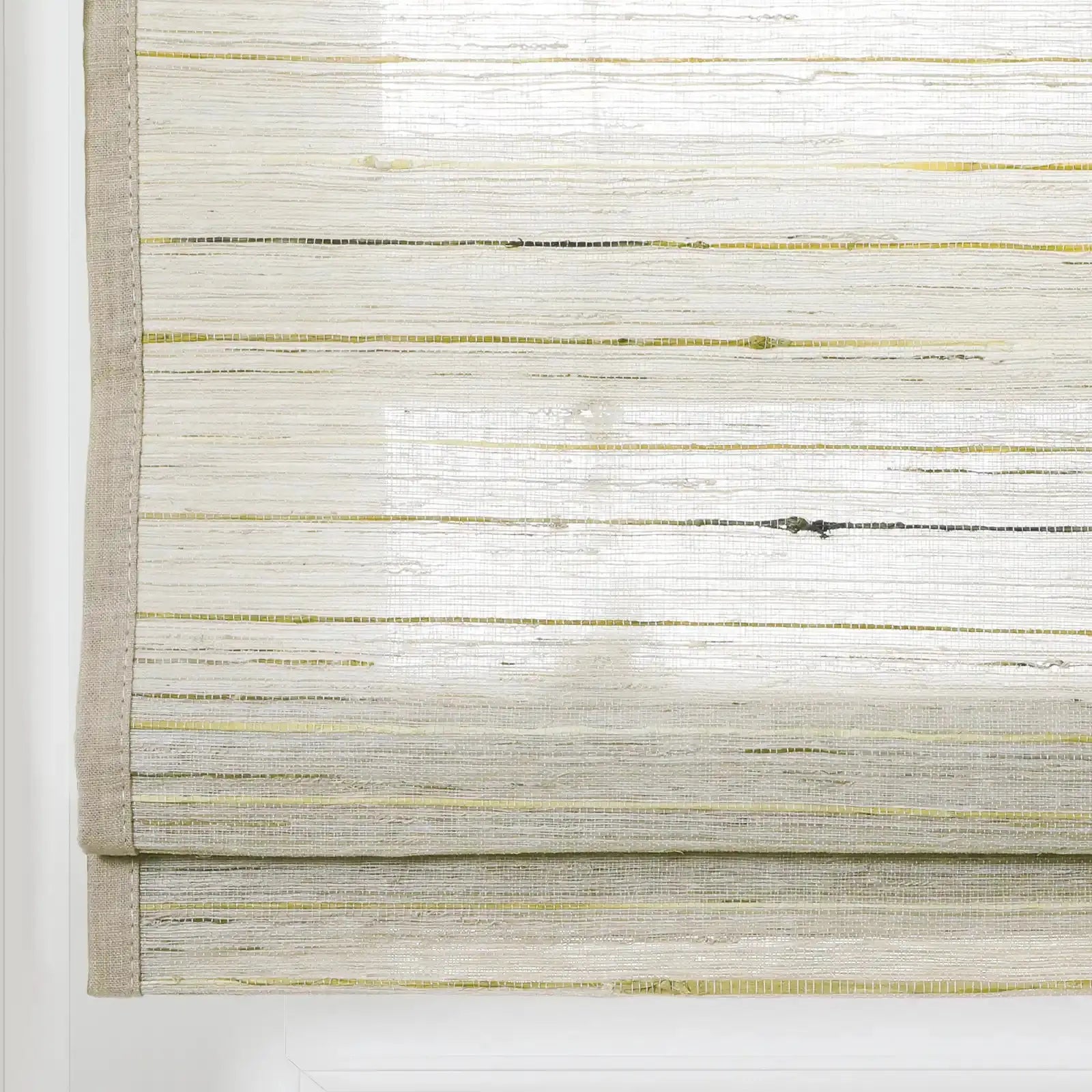 Rae Natural Ramie Jute Woven Wood Blinds - Series D-?-TWOPAGES CURTAINS