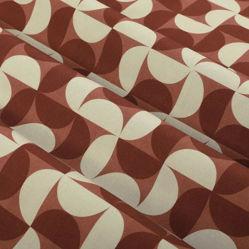 MS. MAVERICK MUSE x TWOPAGES Pastoral Printed Linen Cotton Pleated Curtains