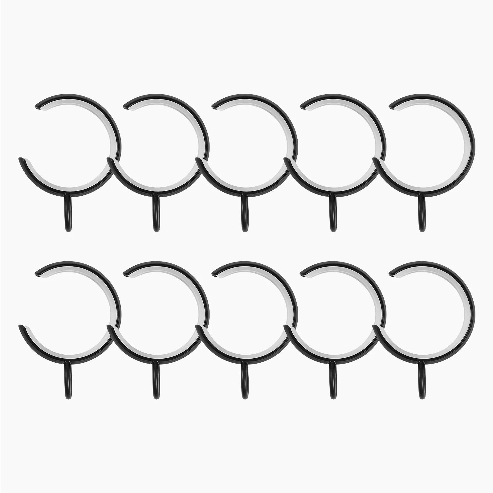Vengo Quiet-Glide C-Loop Rings (Pack of 10)